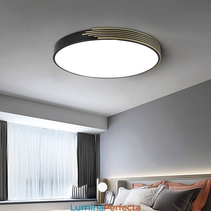 Lampă de iluminat circulară modernă cu montare încastrabilă