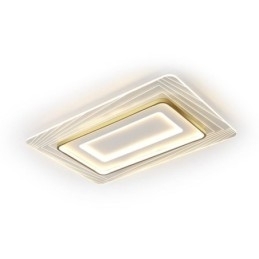 Plafoniera dreptunghiulară cu montare încastrabilă Plafoniera ultrasubțire din acril minimalist