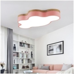 Plafoniera modernă, creativă, din acrilic, în formă de nor, pentru copii