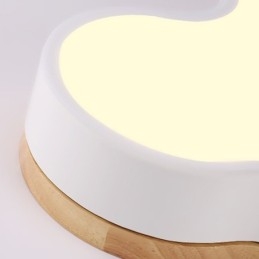 Plafoniera modernă, creativă, din acrilic, în formă de nor, pentru copii