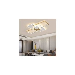 Plafoniera modernă, pătrată, din acril, cu montare încasată