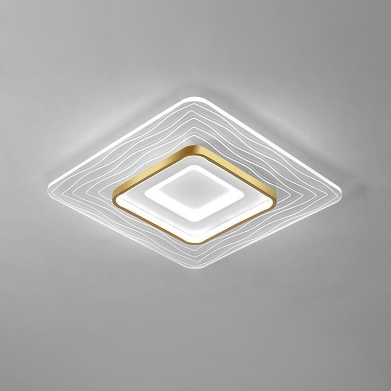 Plafoniera acrilic minimalistă ultrasubțire