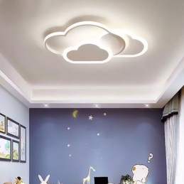 Lumini acrilice moderne, creative, plafon în formă de nor