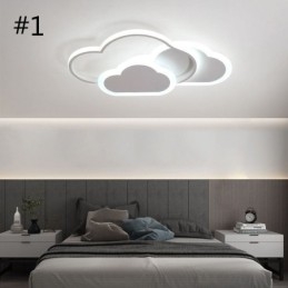 Lumini acrilice moderne, creative, plafon în formă de nor