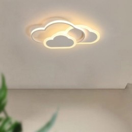 Lumini acrilice moderne, creative, plafon în formă de nor