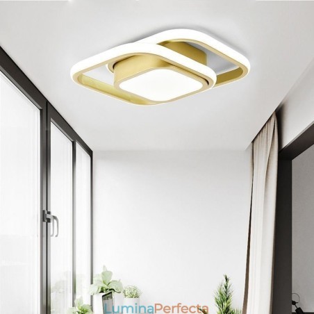 Plafoniera modernă Plafoniera pătrată Plafoniera modernă Plafoniera pătrată