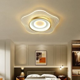 Plafoniera creativa Corpuri de iluminat moderne cu montare incastrata cu forma de stea 36W