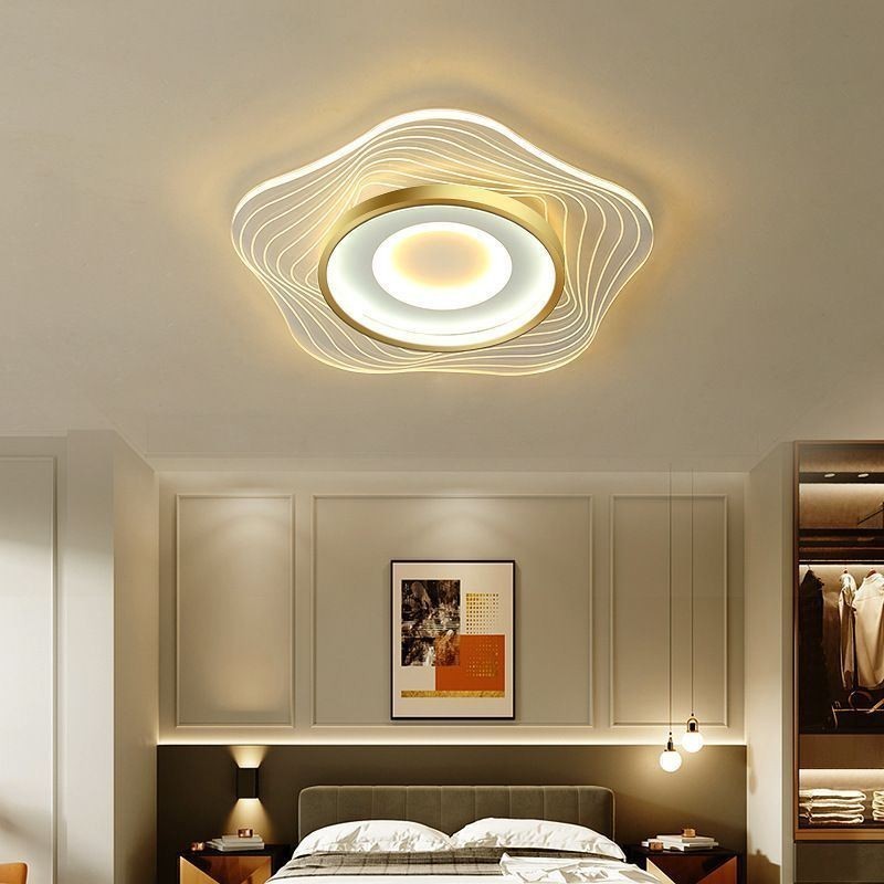 Plafoniera creativa Corpuri de iluminat moderne cu montare incastrata cu forma de stea 36W