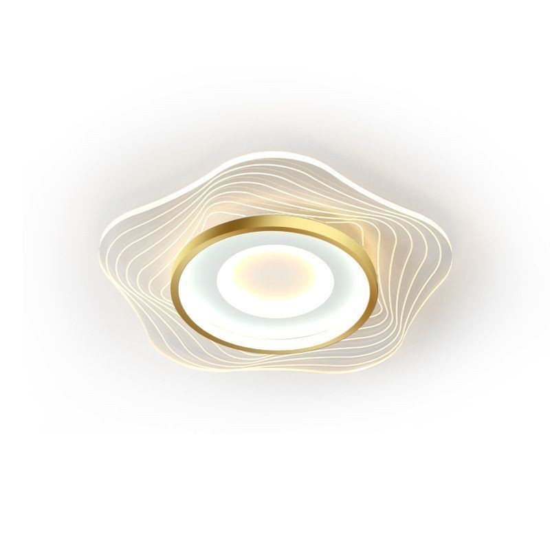 Plafoniera creativa Corpuri de iluminat moderne cu montare incastrata cu forma de stea 36W