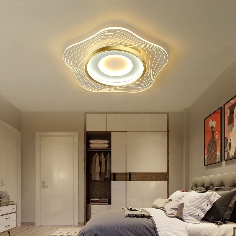 Plafoniera creativa Corpuri de iluminat moderne cu montare incastrata cu forma de stea 36W