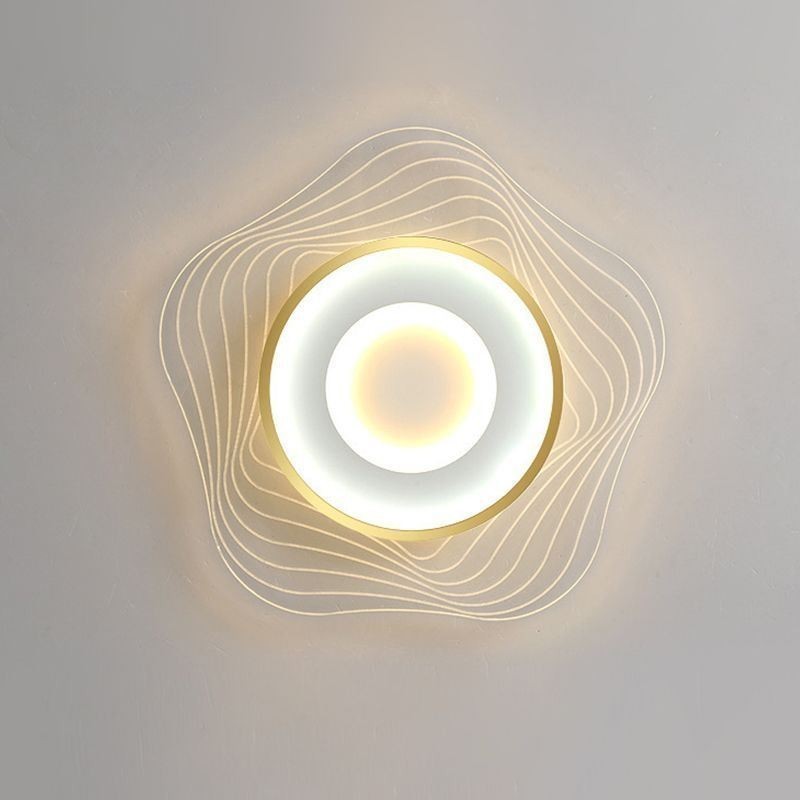 Plafoniera creativa Corpuri de iluminat moderne cu montare incastrata cu forma de stea 36W