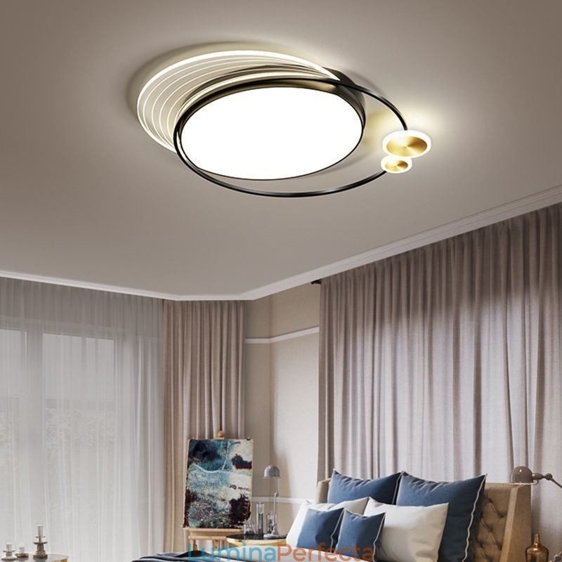 Plafoniera cu montare încasată cu telecomandă