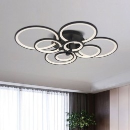 Plafoniera cu reglaj reglabil. Plafoniera circulară cu montare încastrabilă