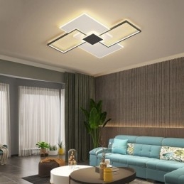 Plafoniera pătrată cu montare încasată