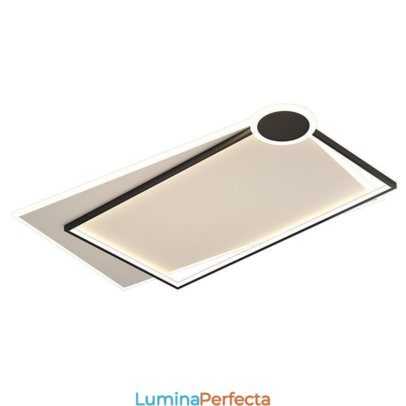 Plafoniera minimalistă cu montare încasată