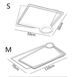 Plafoniera minimalistă cu montare încasată