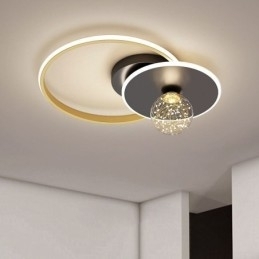Plafoniera minimalistă pentru decorarea casei cu montare încasată
