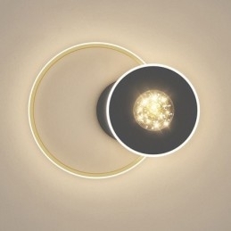 Plafoniera minimalistă pentru decorarea casei cu montare încasată