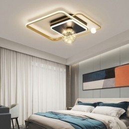 Plafoniera modernă pentru decorarea casei cu montare încasată