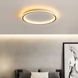 Plafoniera cu montare încasată Corpuri de iluminat rotunde Dimming tricolor