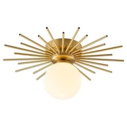 Plafoniera modernă cu 1 lumină, plafon Globe