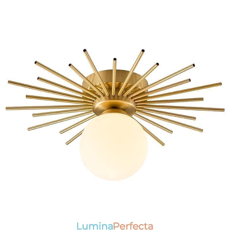 Plafoniera modernă cu 1 lumină, plafon Globe