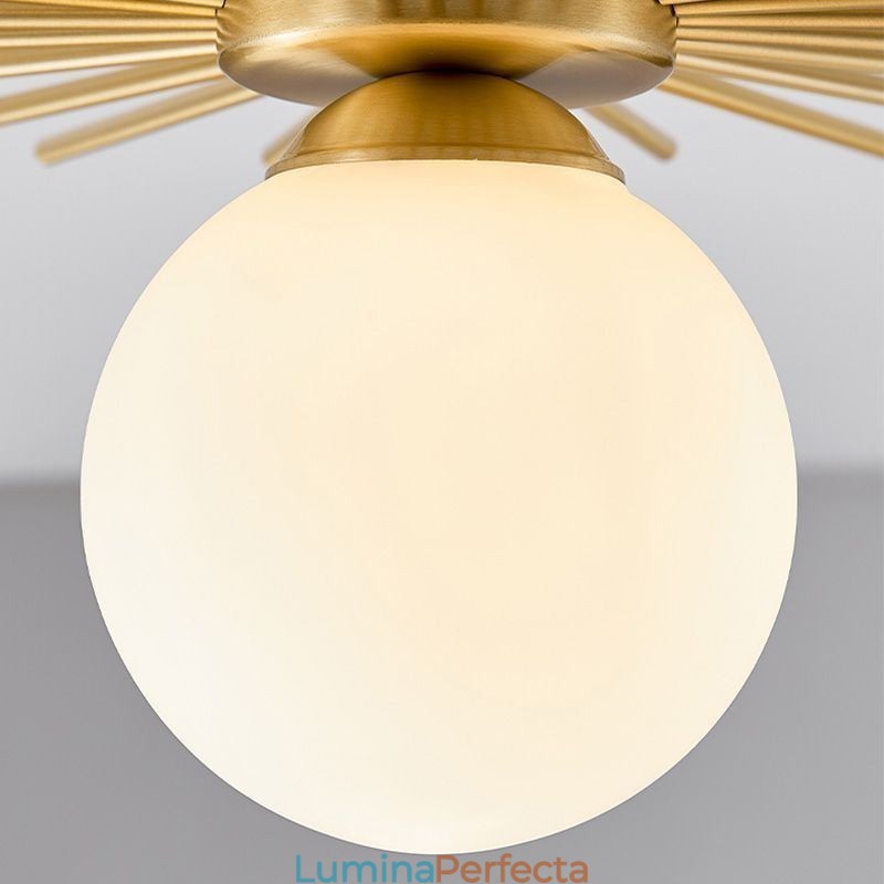 Plafoniera modernă cu 1 lumină, plafon Globe