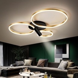 Plafoniera cu aur periat Halo Ring Lighting Spot