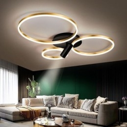 Plafoniera cu aur periat Halo Ring Lighting Spot