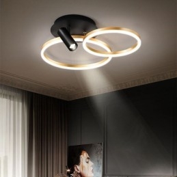 Plafoniera cu aur periat Halo Ring Lighting Spot