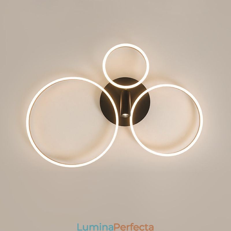 Plafoniera cu aur periat Halo Ring Lighting Spot