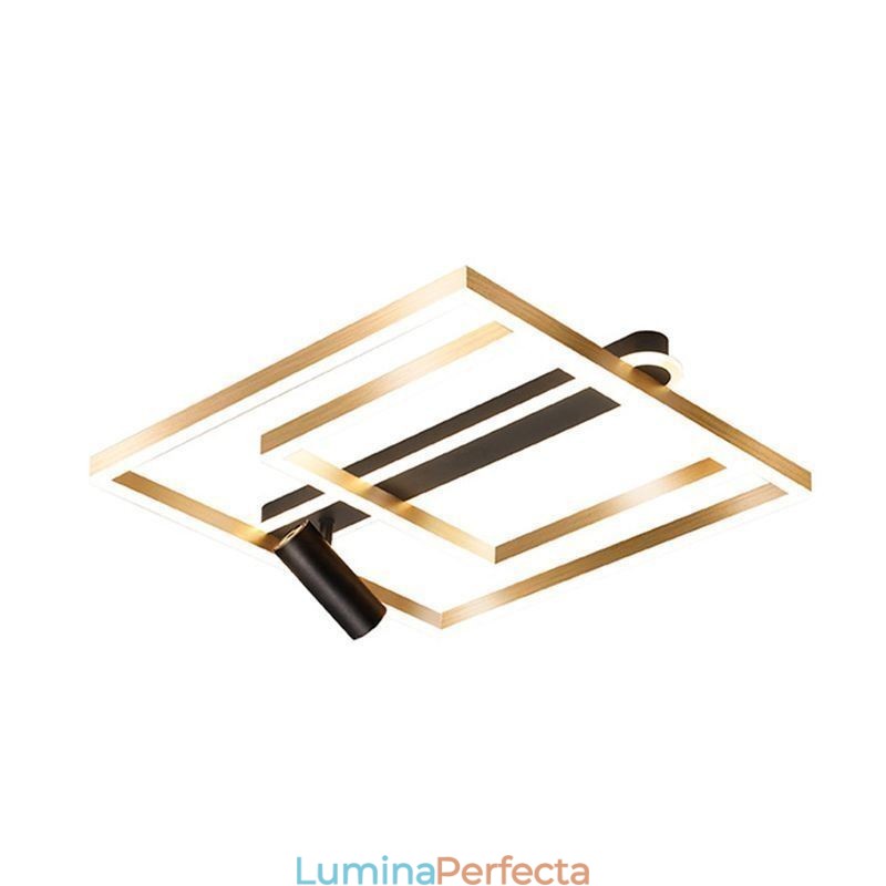 Plafoniera acrilic minimalistă cu montare încasată