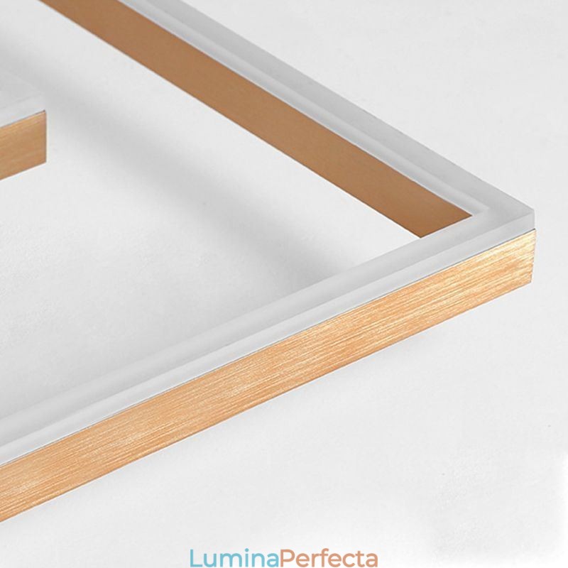 Plafoniera acrilic minimalistă cu montare încasată