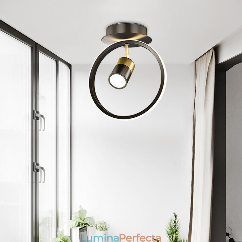Plafoniera din acril Decor minimalist Lumină reflector