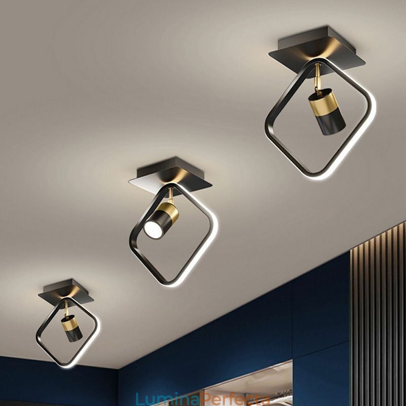 Plafoniera din acril Decor minimalist Lumină reflector