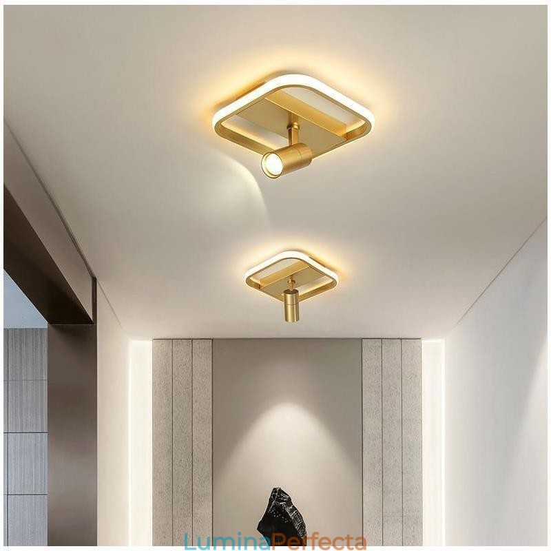 Plafoniera din acril Decor minimalist Lumină reflector