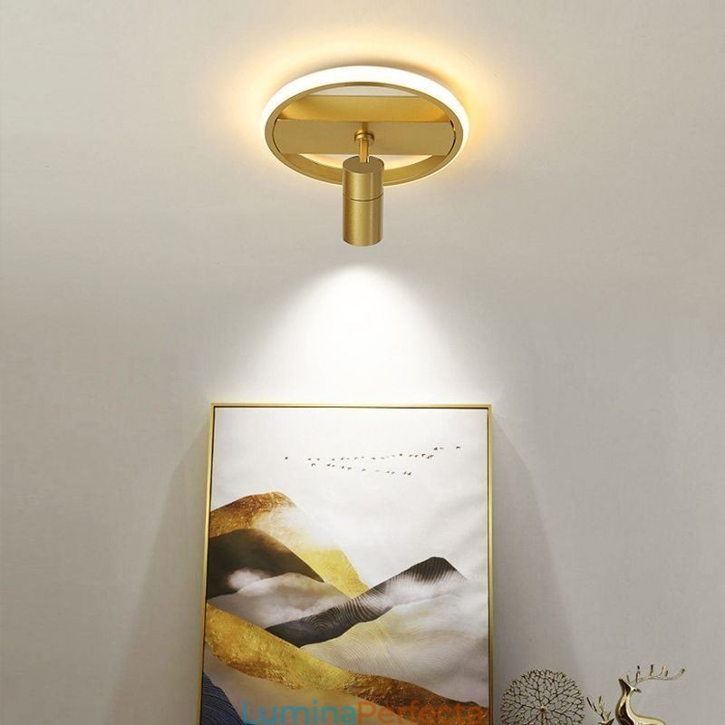 Plafoniera din acril Decor minimalist Lumină reflector