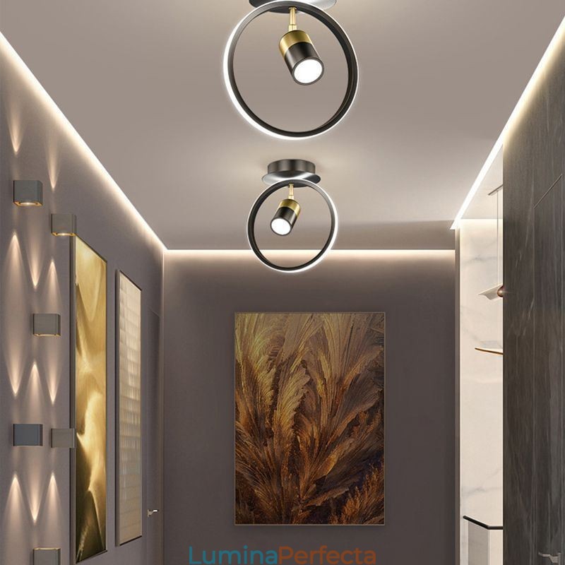 Plafoniera din acril Decor minimalist Lumină reflector
