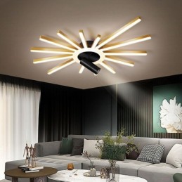 Lampă liniară neregulată din acrilic cu montare încasată