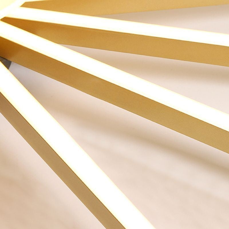 Lampă liniară neregulată din acrilic cu montare încasată