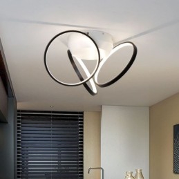 Plafoniera acrilic Halo Ring cu montare încasată