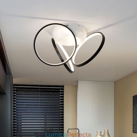 Plafoniera acrilic Halo Ring cu montare încasată Plafoniera acrilic Halo Ring cu montare încasată