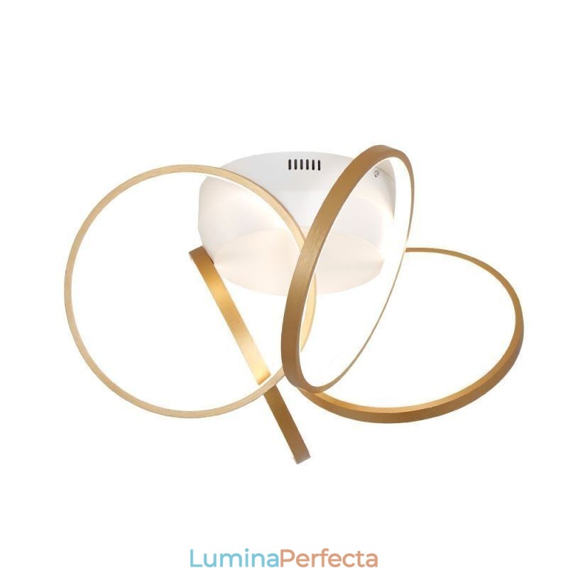 Plafoniera acrilic Halo Ring cu montare încasată