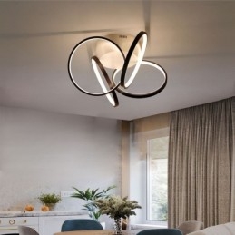 Plafoniera acrilic Halo Ring cu montare încasată