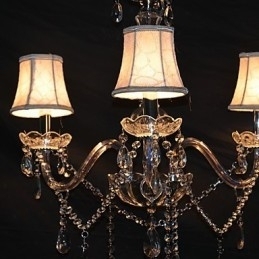 Candelabru Modern Splendid 3 Lumini Cu Brat De Cristal