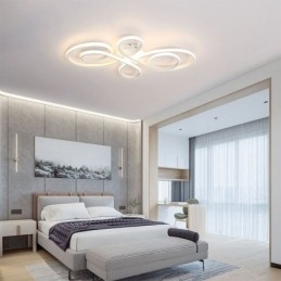 Plafoniera modernă chinezească Knot cu montare încasată