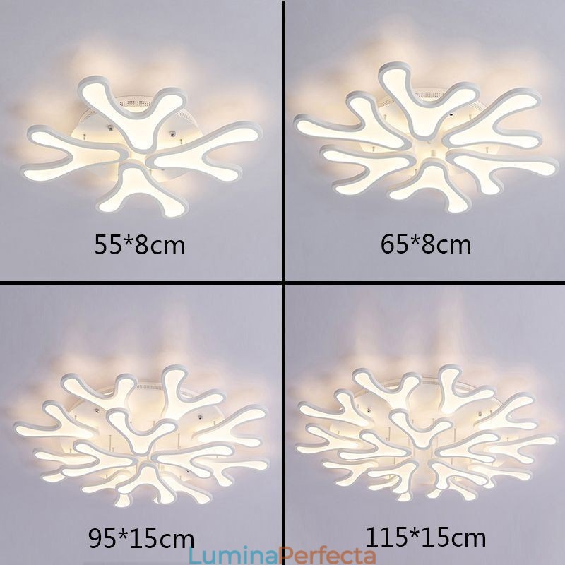 Plafoniera din acrilic Antler