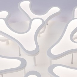 Plafoniera din acrilic Antler