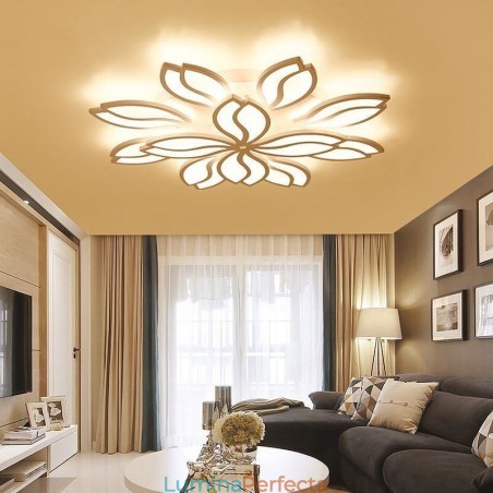 Plafoniera din acrilic Flower Flush Mount