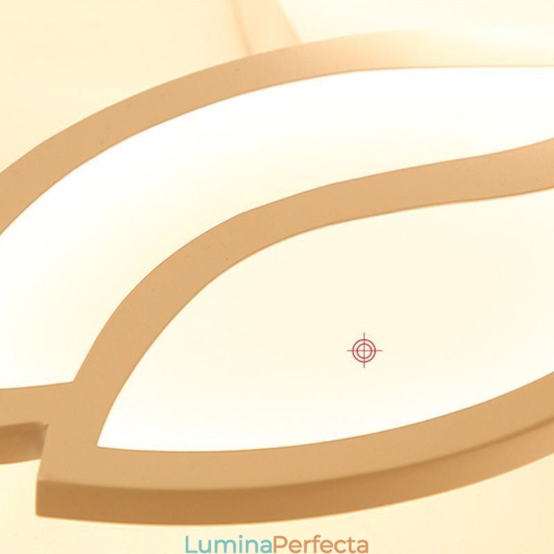 Plafoniera din acrilic Flower Flush Mount